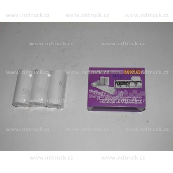 Termopapír tachografu HICO, rolky, balení 3ks, tchg, číselný