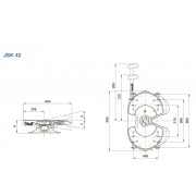 JOST, kompletní točnice, JSK42K02034AA