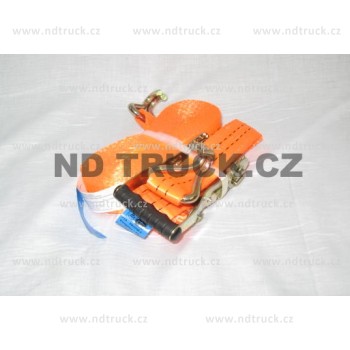 Pás upínací 2t, 4m s krátkou ráčnou / menší/