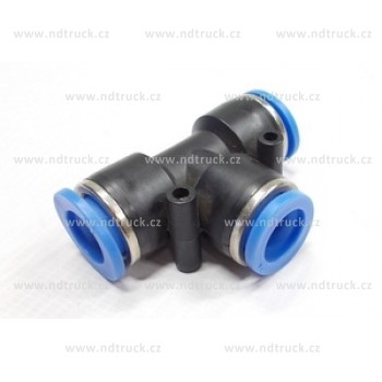 Rychlospojka PA trubky T  " 6" plast /tvar T/