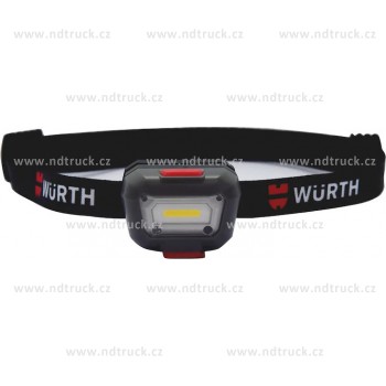 Lampa LED WURTH čelovka, NOVINKA, AKCE svítilna ERGOPower 2W 200lm, 0827809634, PETITE, dobíjecí, USB, senzor